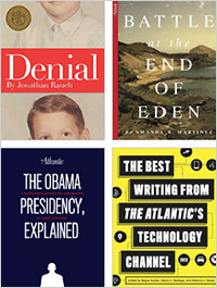 Some of the books published by The Atlantic.