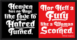 Blackletter fonts