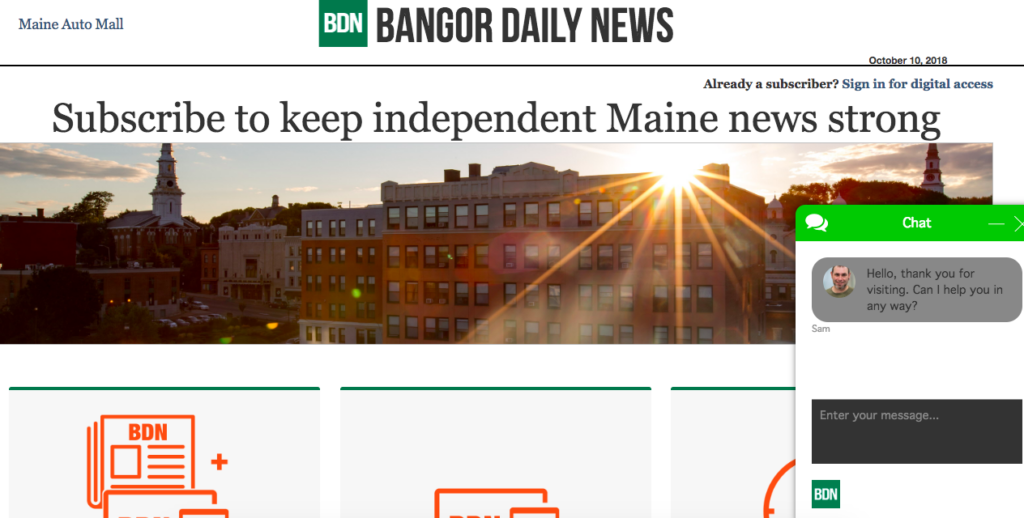 Bangor Daily News